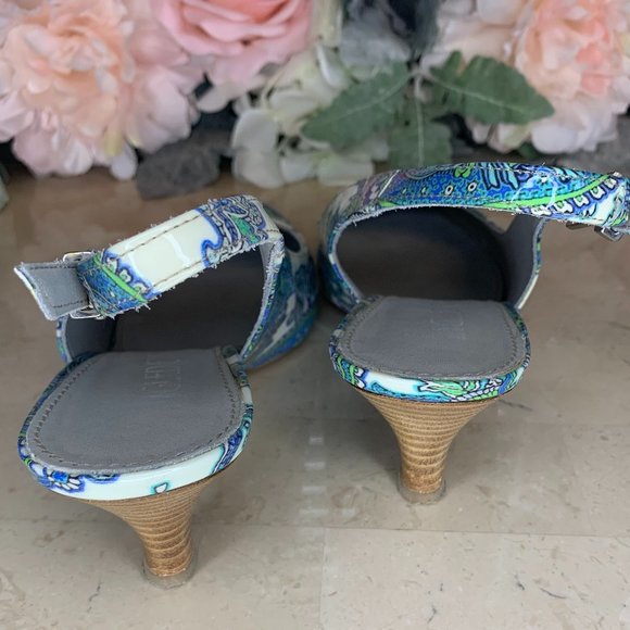 Leather Slingbacks 37.5 - Picture 4 of 8